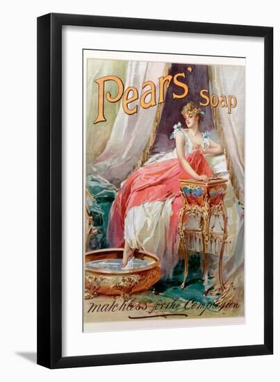 Advertisement for 'Pears' Soap', 1898-null-Framed Giclee Print