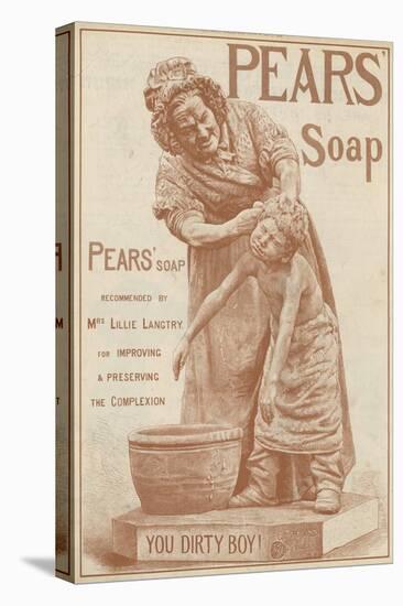 Advertisement for Pears' Soap-null-Stretched Canvas