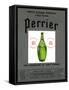 Advertisement for Perrier water, 1905. Artist: Unknown-Unknown-Framed Stretched Canvas