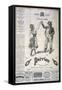 Advertisement for Perrier Water-null-Framed Stretched Canvas