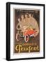 Advertisement for Peugeot, c.1910-Mich-Framed Giclee Print