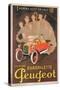 Advertisement for Peugeot, c.1910-Mich-Stretched Canvas