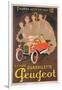 Advertisement for Peugeot, c.1910-Mich-Framed Giclee Print