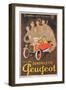 Advertisement for Peugeot, c.1910-Mich-Framed Premium Giclee Print