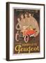 Advertisement for Peugeot, c.1910-Mich-Framed Premium Giclee Print