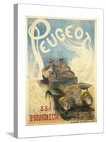 Advertisement for Peugeot Cars, 1896-null-Stretched Canvas