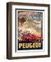 Advertisement for Peugeot, Printed by Affiches Camis, Paris, c.1922-Francisco Tamagno-Framed Giclee Print