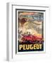 Advertisement for Peugeot, Printed by Affiches Camis, Paris, c.1922-Francisco Tamagno-Framed Giclee Print