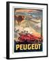 Advertisement for Peugeot, Printed by Affiches Camis, Paris, c.1922-Francisco Tamagno-Framed Giclee Print