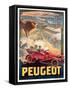 Advertisement for Peugeot, Printed by Affiches Camis, Paris, c.1922-Francisco Tamagno-Framed Stretched Canvas