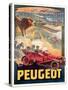 Advertisement for Peugeot, Printed by Affiches Camis, Paris, c.1922-Francisco Tamagno-Stretched Canvas