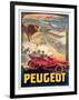 Advertisement for Peugeot, Printed by Affiches Camis, Paris, c.1922-Francisco Tamagno-Framed Premium Giclee Print