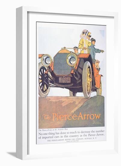 Advertisement for Pierce-Arrow Cars, 1912-null-Framed Giclee Print