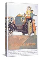 Advertisement for Pierce-Arrow Cars, 1912-null-Stretched Canvas