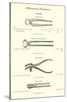 Advertisement for Pincers and Pliers-null-Stretched Canvas