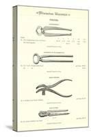 Advertisement for Pincers and Pliers-null-Stretched Canvas