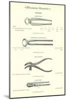 Advertisement for Pincers and Pliers-null-Mounted Art Print