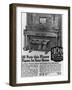 Advertisement for Player Piano-null-Framed Photographic Print