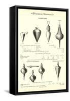 Advertisement for Plumb Bobs-null-Framed Stretched Canvas