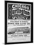Advertisement for Pullman Cars of Chicago, c.1875-null-Mounted Giclee Print