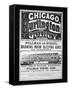 Advertisement for Pullman Cars of Chicago, c.1875-null-Framed Stretched Canvas