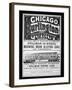 Advertisement for Pullman Cars of Chicago, c.1875-null-Framed Giclee Print