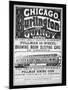 Advertisement for Pullman Cars of Chicago, c.1875-null-Mounted Giclee Print