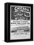 Advertisement for Pullman Cars of Chicago, c.1875-null-Framed Stretched Canvas