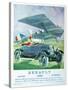 Advertisement for Renault 'Air Travel and Motoring', from 'Femina', November 1925-null-Stretched Canvas