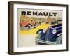 Advertisement for Renault Motor Cars, c.1920-Emile Andre Schefer-Framed Giclee Print