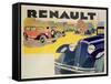 Advertisement for Renault Motor Cars, c.1920-Emile Andre Schefer-Framed Stretched Canvas