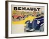 Advertisement for Renault Motor Cars, c.1920-Emile Andre Schefer-Framed Giclee Print