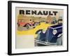 Advertisement for Renault Motor Cars, c.1920-Emile Andre Schefer-Framed Giclee Print