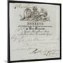 Advertisement for Roberts, Butterman and Cheesemonger, London-null-Mounted Giclee Print