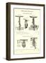 Advertisement for Saw Clamps-null-Framed Art Print
