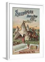 Advertisement for Sheboygan Boot and Shoe Company-null-Framed Giclee Print