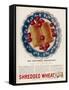 Advertisement for Shredded Wheat Promoting It as the National Breakfast-null-Framed Stretched Canvas