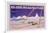 Advertisement for Skiing in Austria, C.1912 (Colour Litho)-Carl Kunst-Framed Giclee Print