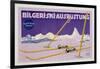 Advertisement for Skiing in Austria, C.1912 (Colour Litho)-Carl Kunst-Framed Giclee Print