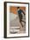 Advertisement for Sports Clothing, Skier-null-Framed Art Print