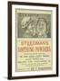 Advertisement For Steedman's Smoothing Powders and Harris' Polishing Paste-Isabella Beeton-Framed Giclee Print