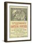 Advertisement For Steedman's Smoothing Powders and Harris' Polishing Paste-Isabella Beeton-Framed Giclee Print