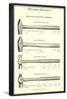 Advertisement for Steel Hammers-null-Framed Art Print