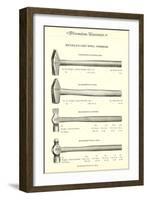 Advertisement for Steel Hammers-null-Framed Art Print