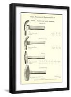 Advertisement for Steel Hammers-null-Framed Art Print