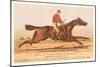Advertisement for Tack, Steeplechase-null-Mounted Art Print
