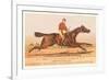 Advertisement for Tack, Steeplechase-null-Framed Art Print