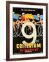 Advertisement for the 9th 'Criterium Du Dauphine Libere' Cycling Race of 1955-null-Framed Giclee Print