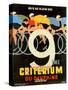 Advertisement for the 9th 'Criterium Du Dauphine Libere' Cycling Race of 1955-null-Stretched Canvas