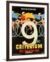 Advertisement for the 9th 'Criterium Du Dauphine Libere' Cycling Race of 1955-null-Framed Giclee Print